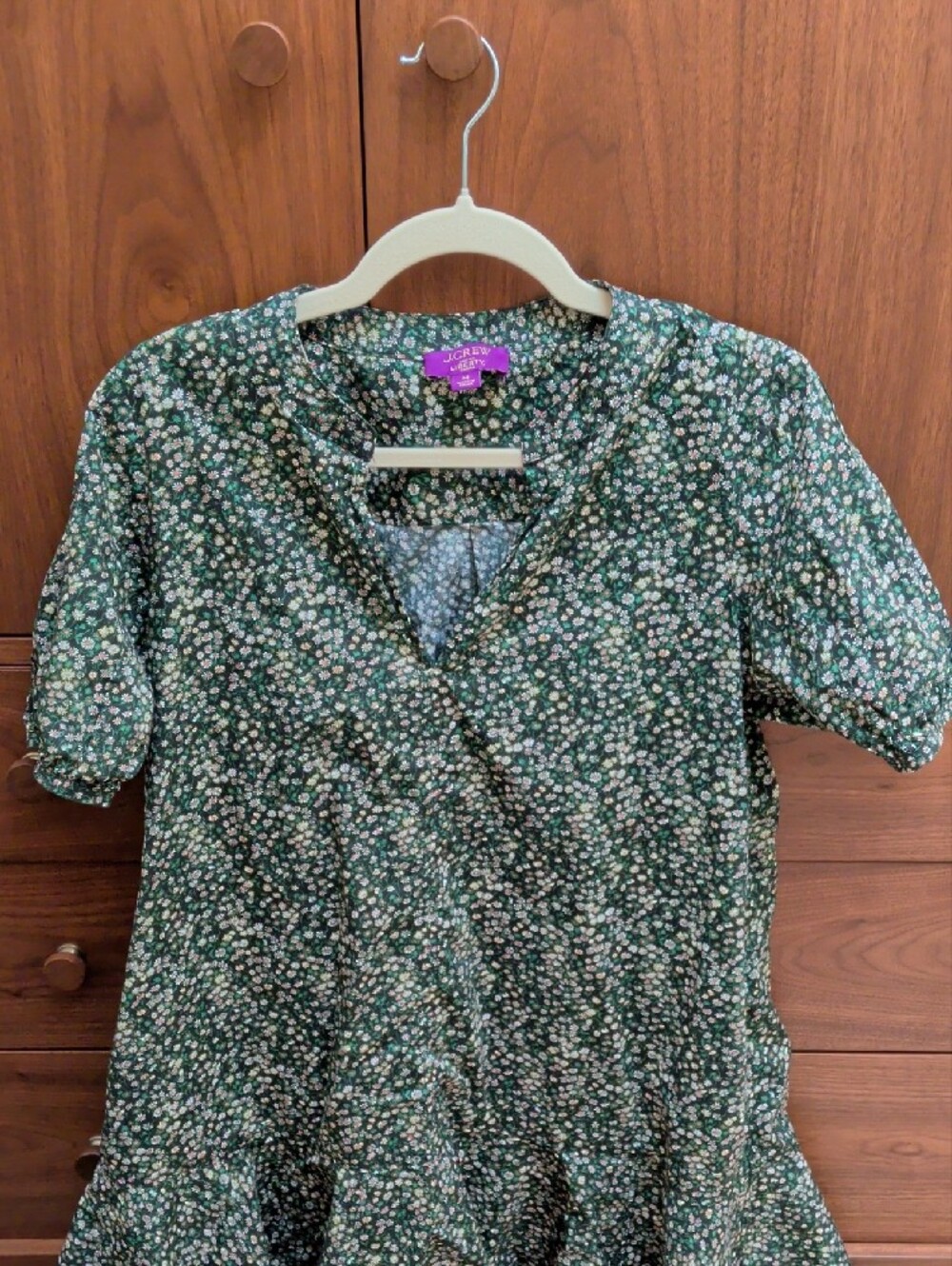 J. Crew Liberty Of London Delilah Floral Mini Dress - Medium - Picture 4 of 9